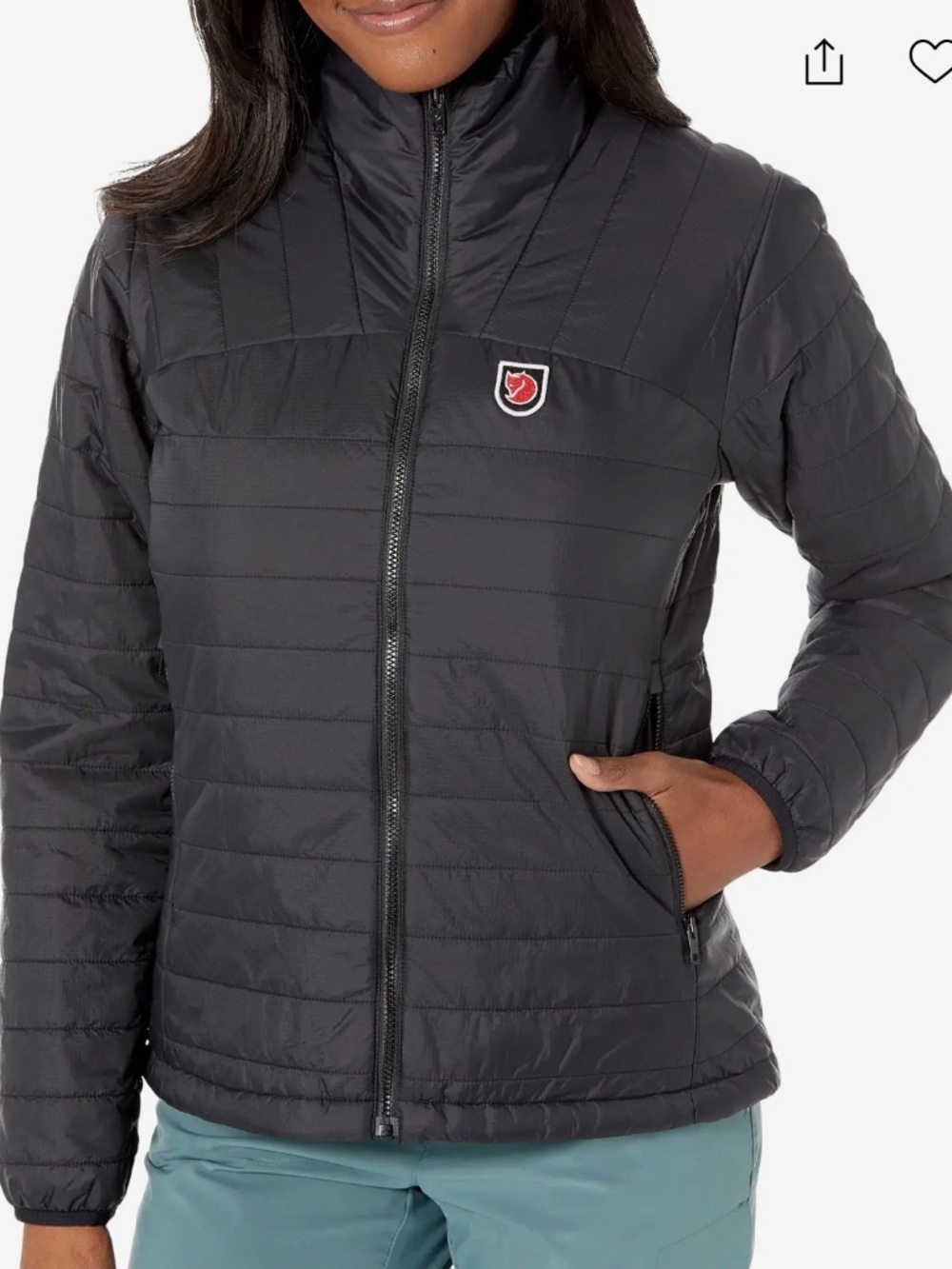 Fjällräven Expedition X-Latt Jacket Womens L Black, Like New